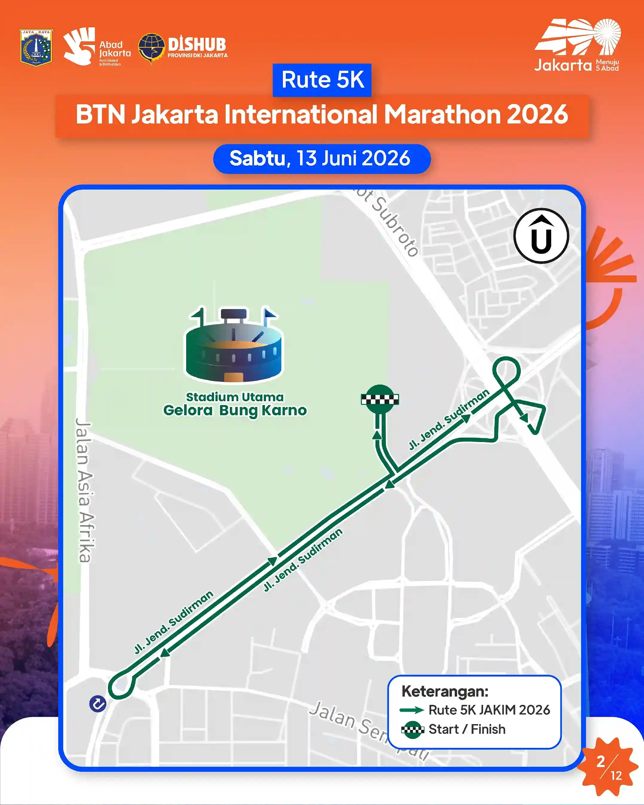 Informasi Penutupan Jalan 2 JAKIM 2026
