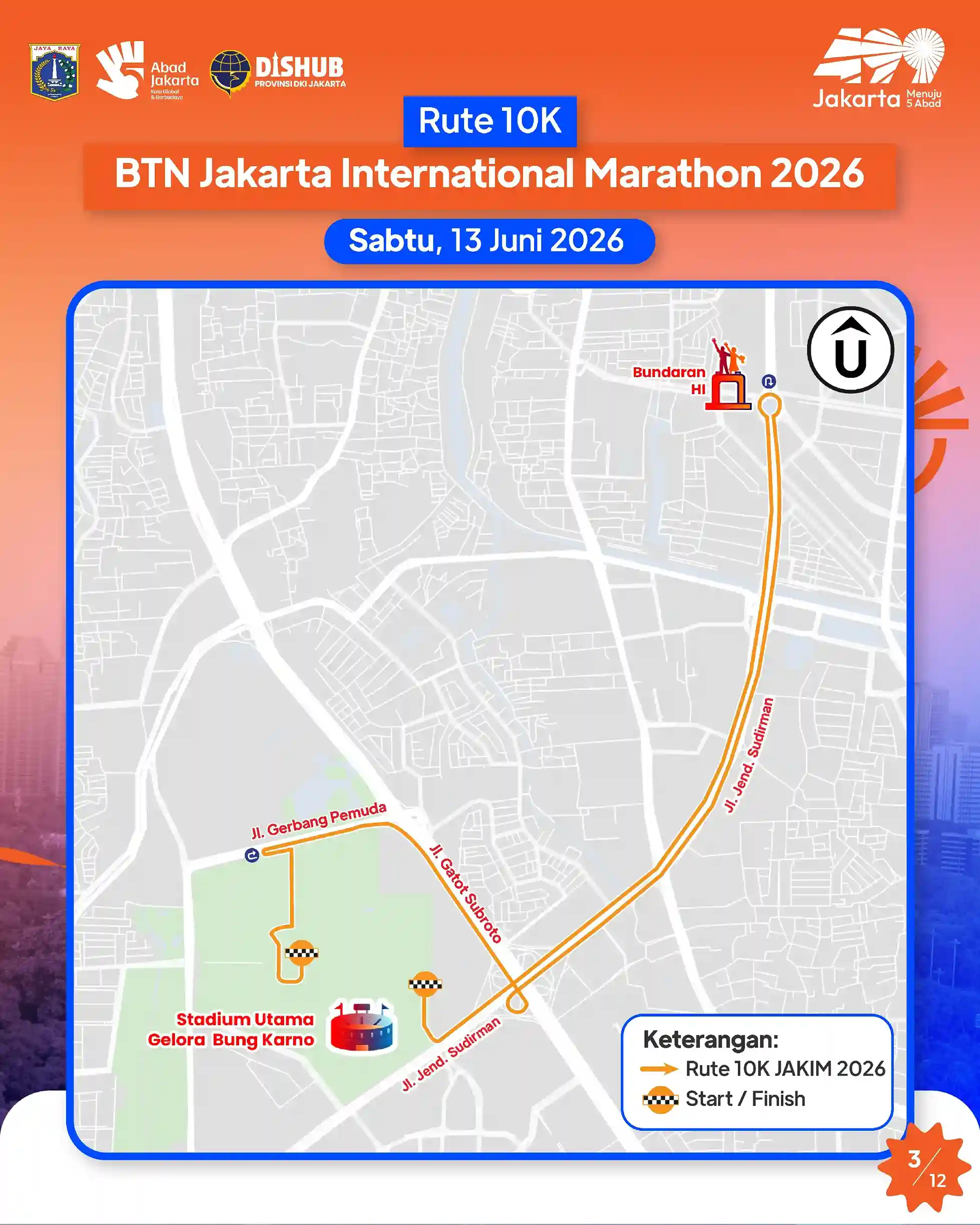 Informasi Penutupan Jalan 3 JAKIM 2026