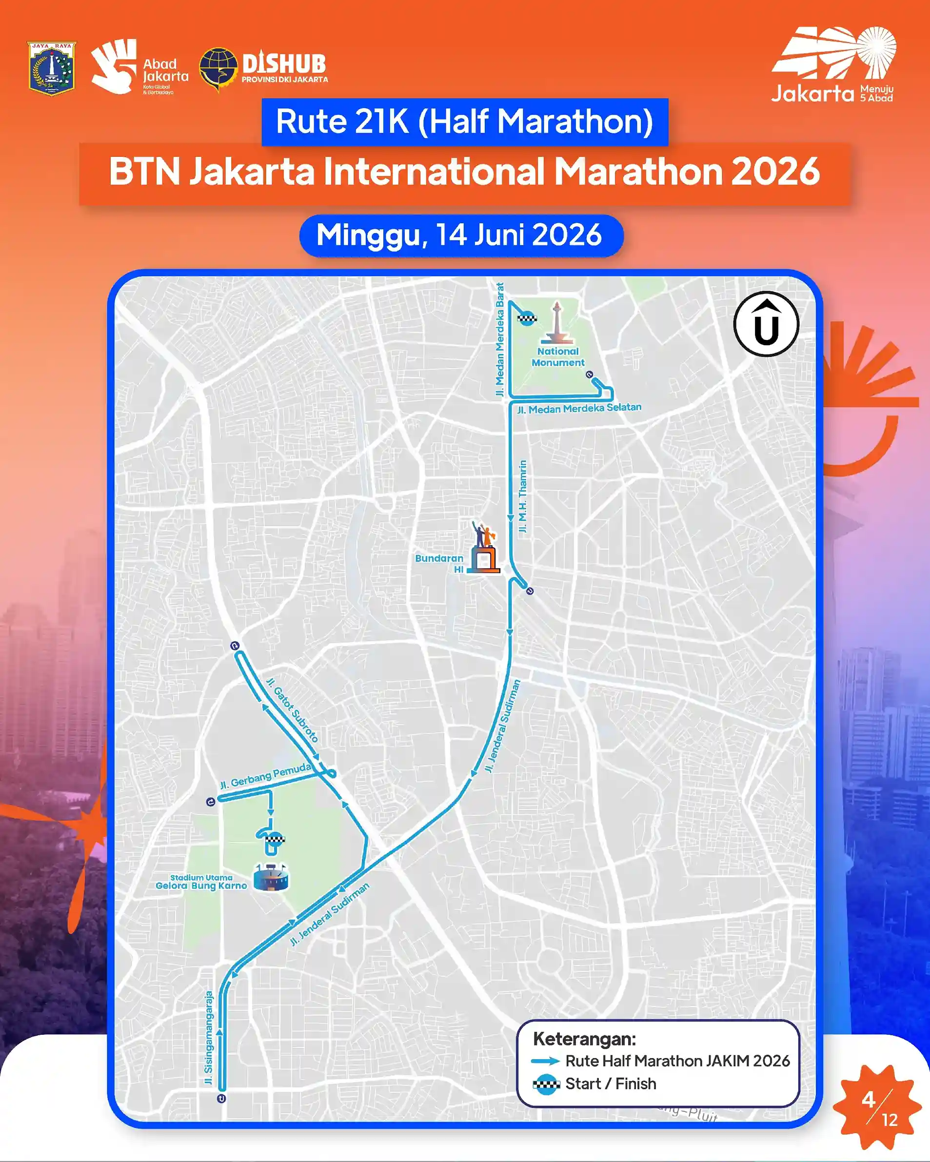 Informasi Penutupan Jalan 4 JAKIM 2026