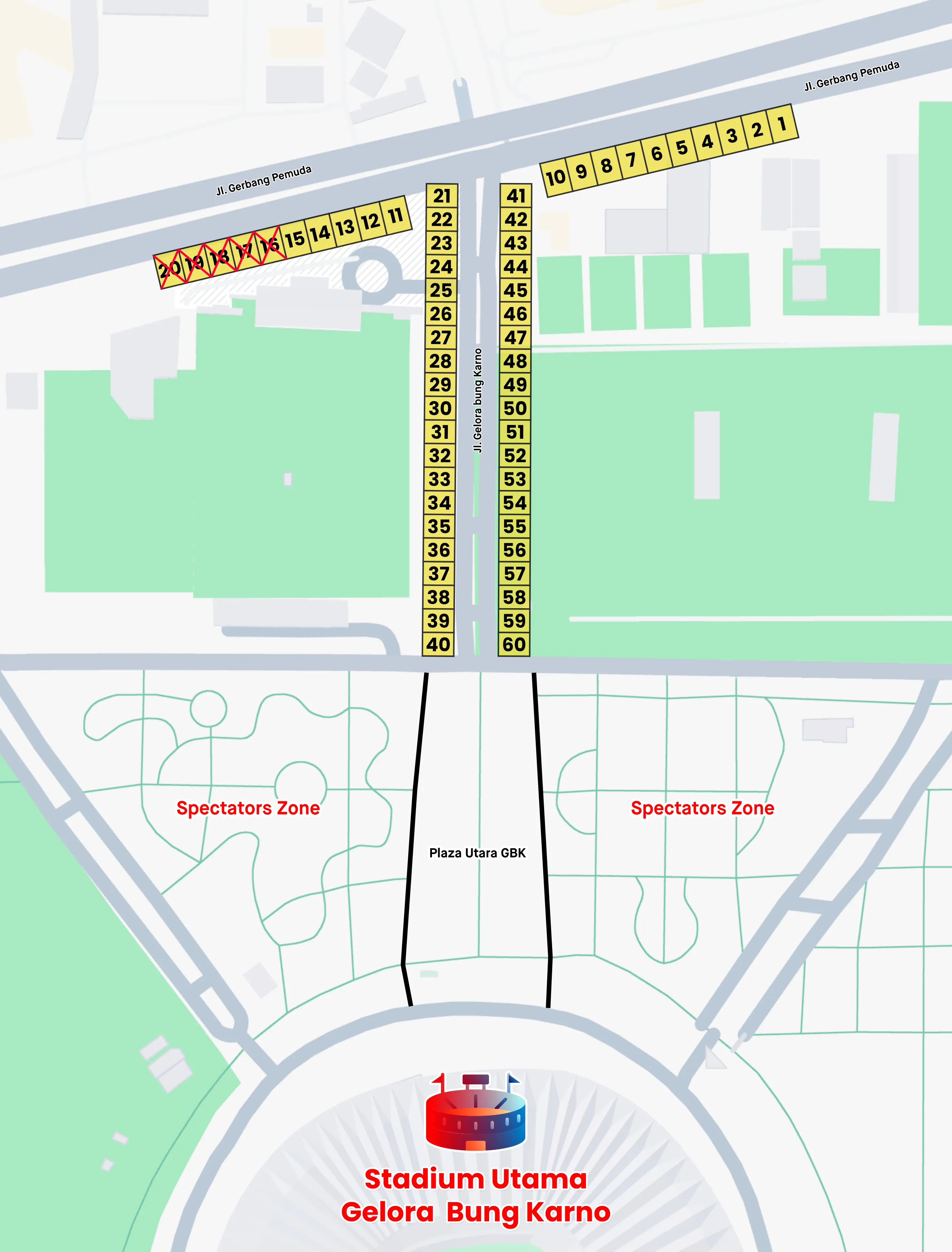 Map Special Spot Sabtu