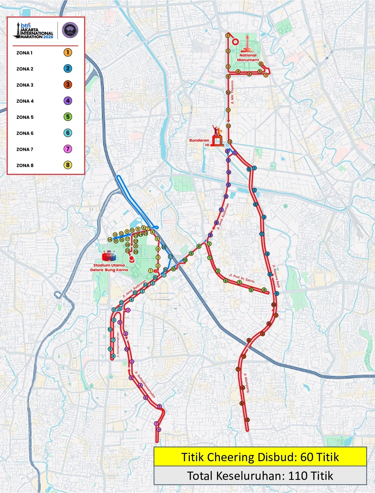 Map Cheering Minggu